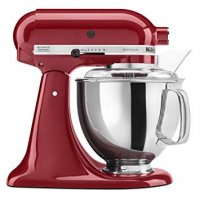 KitchenAid Tilt-Head Stand Mixer with Pouring Shield, 5-Quart, Empire Red