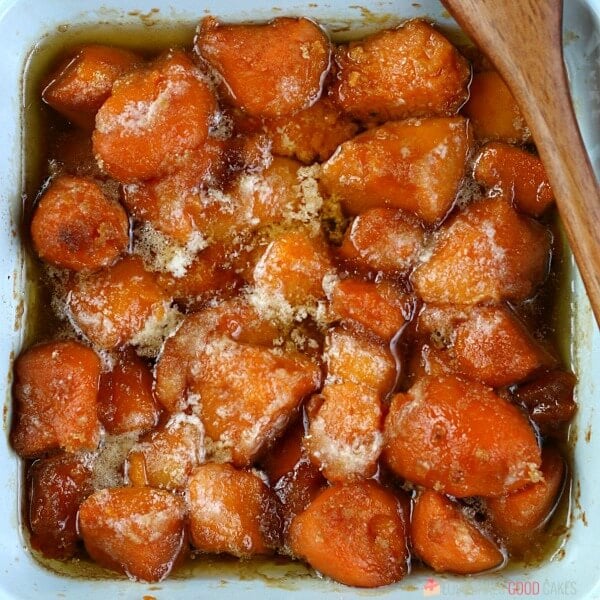 Candied Yams Recipe - Love Bakes Good Cakes