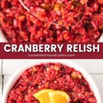 cranberry relish pin collage