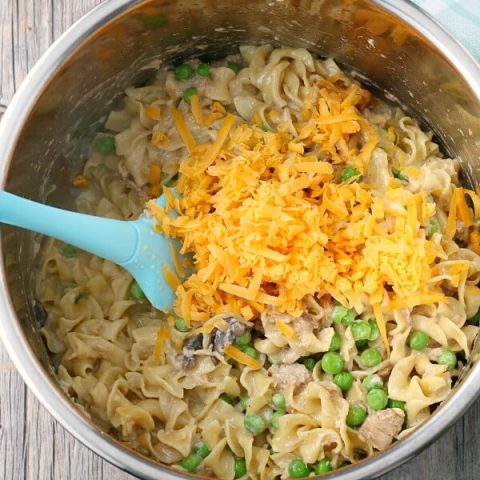 Instant Pot Tuna Noodle Casserole