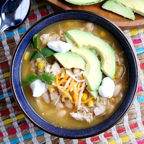 White Chicken Chili - Love Bakes Good Cakes