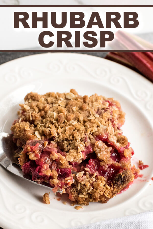 Rhubarb Crisp Love Bakes Good Cakes