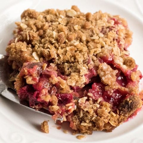 Rhubarb Crisp