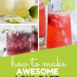 collection of 20 low-carb cocktails