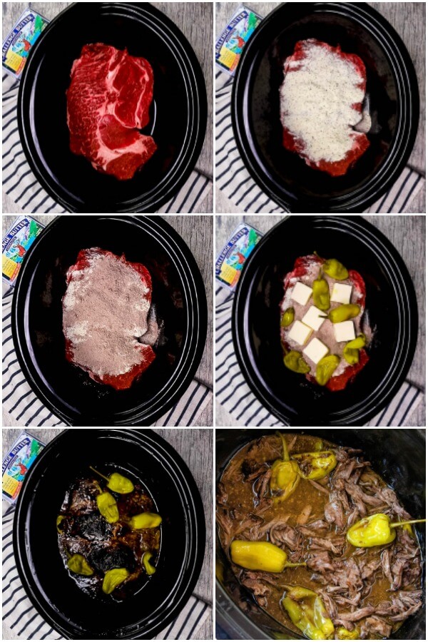 how to make mississippi pot roast in the slow cooker