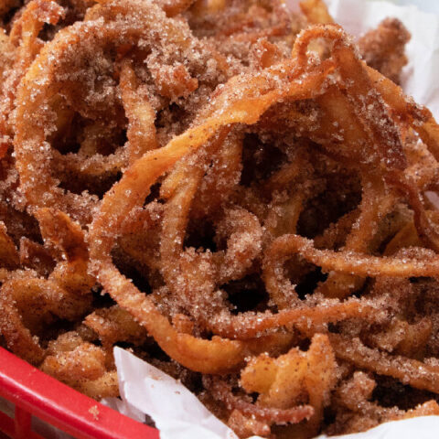 Apple Cinnamon Curly Fries