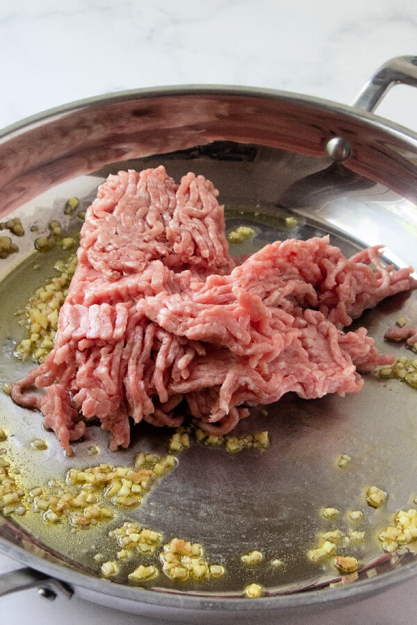 cooking ground meat