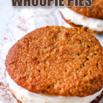 keto pumpkin whoopie pie with pecan-cream cheese filling