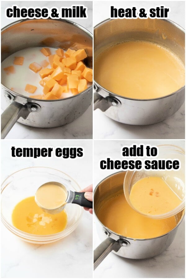 how to make the cheese sauce