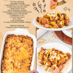 chili dog casserole facebook collage 1