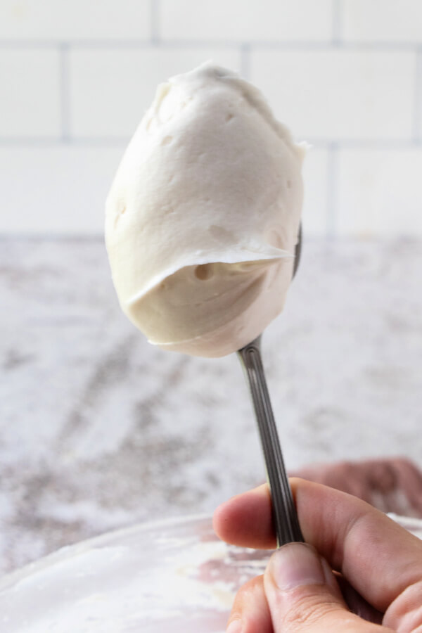 spoonful of frosting