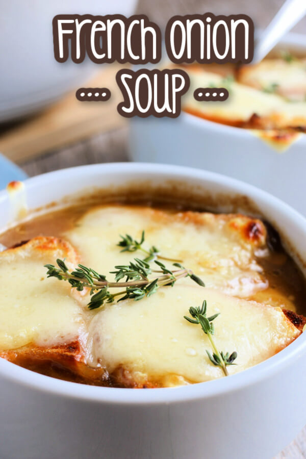 French Onion Soup - Love Bakes Good Cakes
