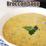 pin image for cream of broccoli soup