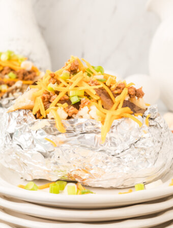 idaho taco in aluminum foil