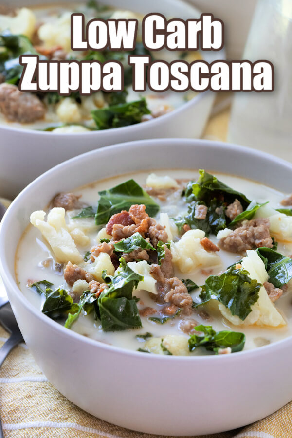 Low Carb Zuppa Toscana - Love Bakes Good Cakes