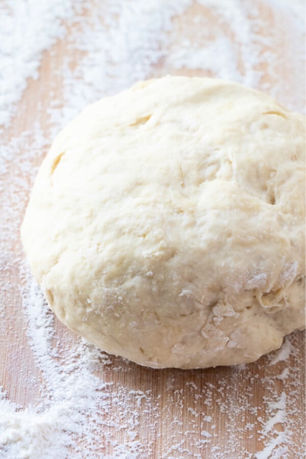 ball of pizza dough