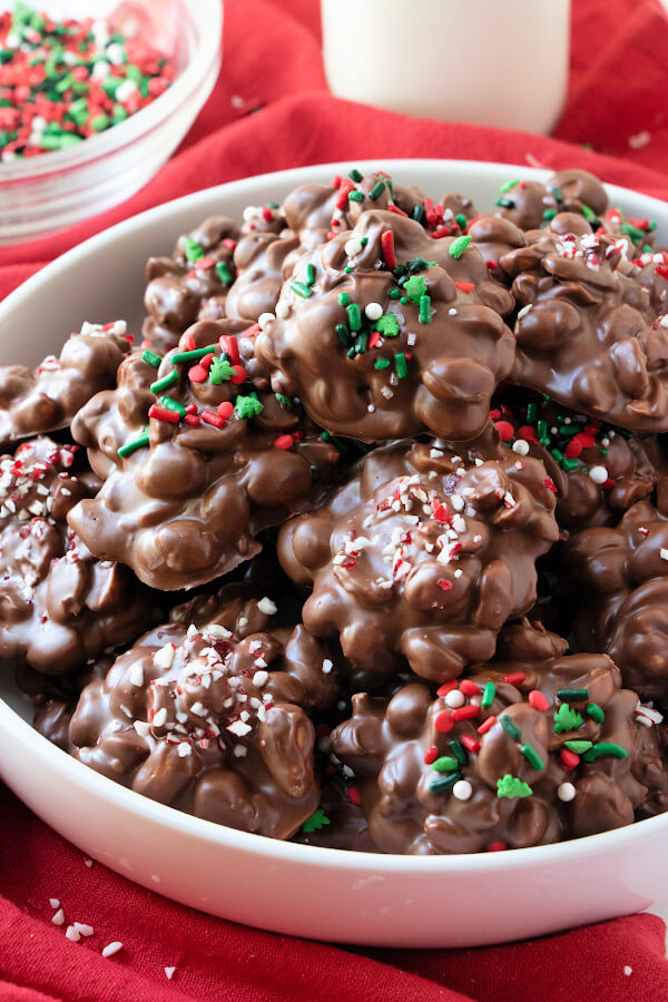 chocolate candies in bowl