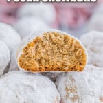snowballs cookies pin