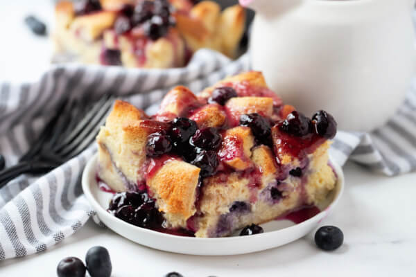 casserole slice on plate