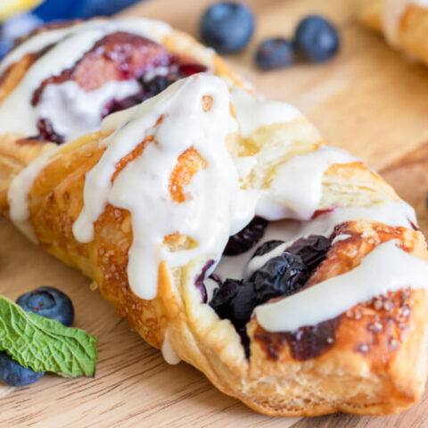 Lemon Blueberry Danish