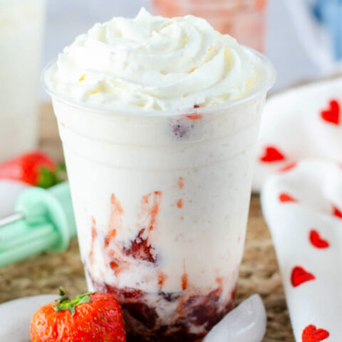 Strawberries and Cream Frappuccino