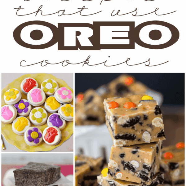 More than 70 recipes that use Oreo cookies collage.