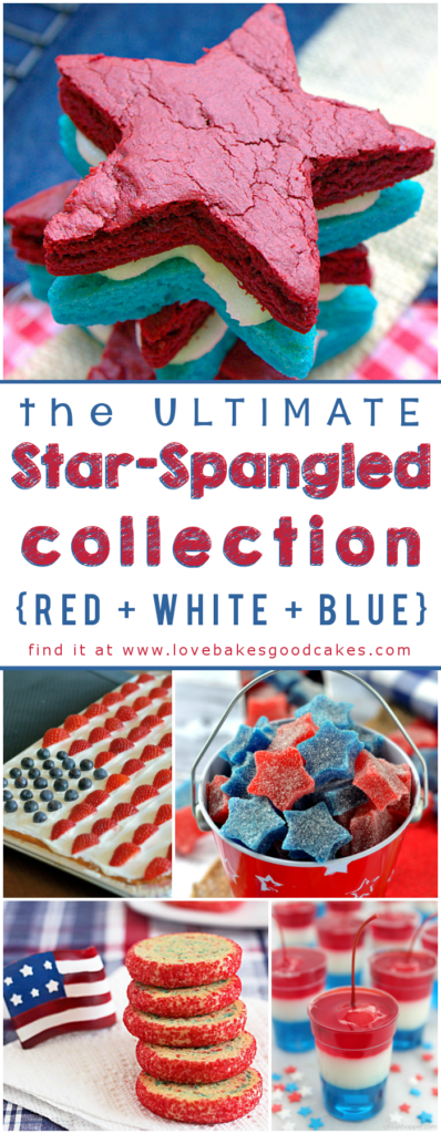 The ULTIMATE Star-Spangled Collection! (Red White Blue) collage.