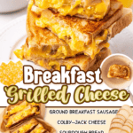 breakfast grilled cheese facebook collage 2