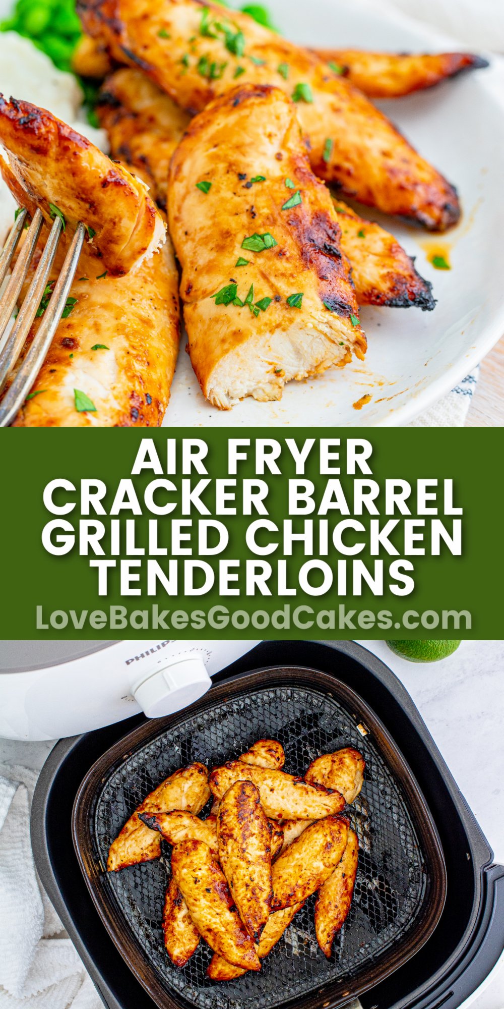 Air Fryer Cracker Barrel Chicken Tenderloins Love Bakes Good Cakes
