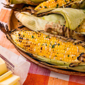 grilled corn on the cob