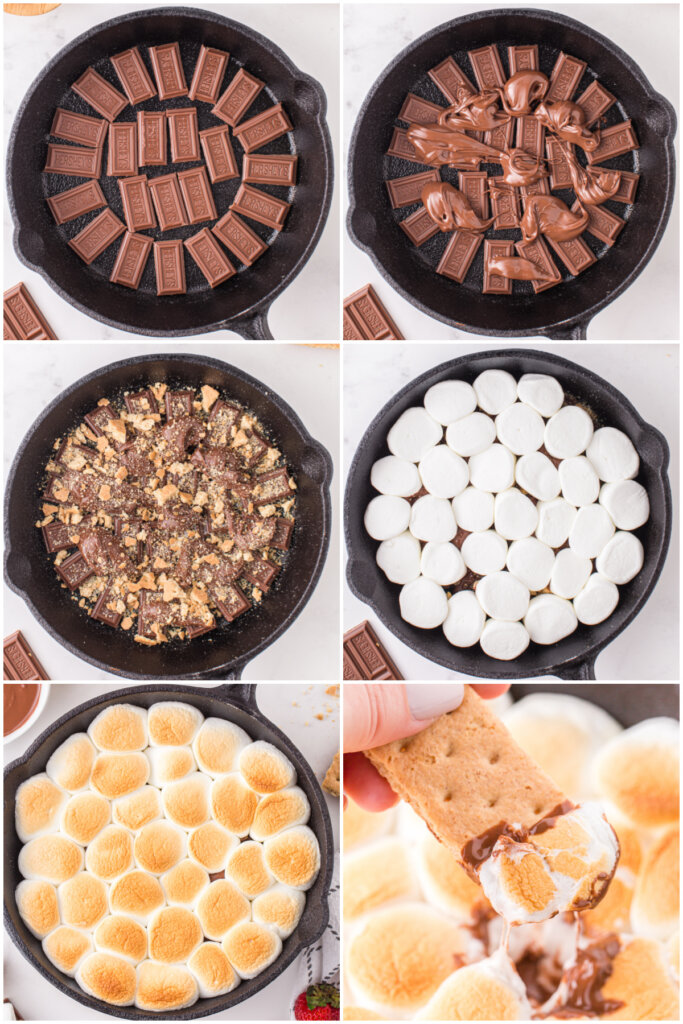 how to make smores dip