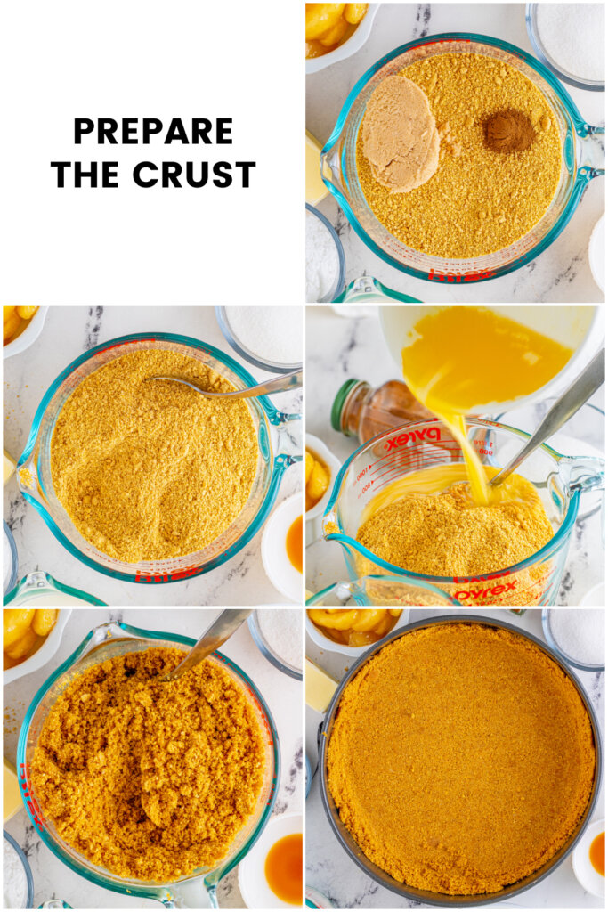 how to prepare the crust collage