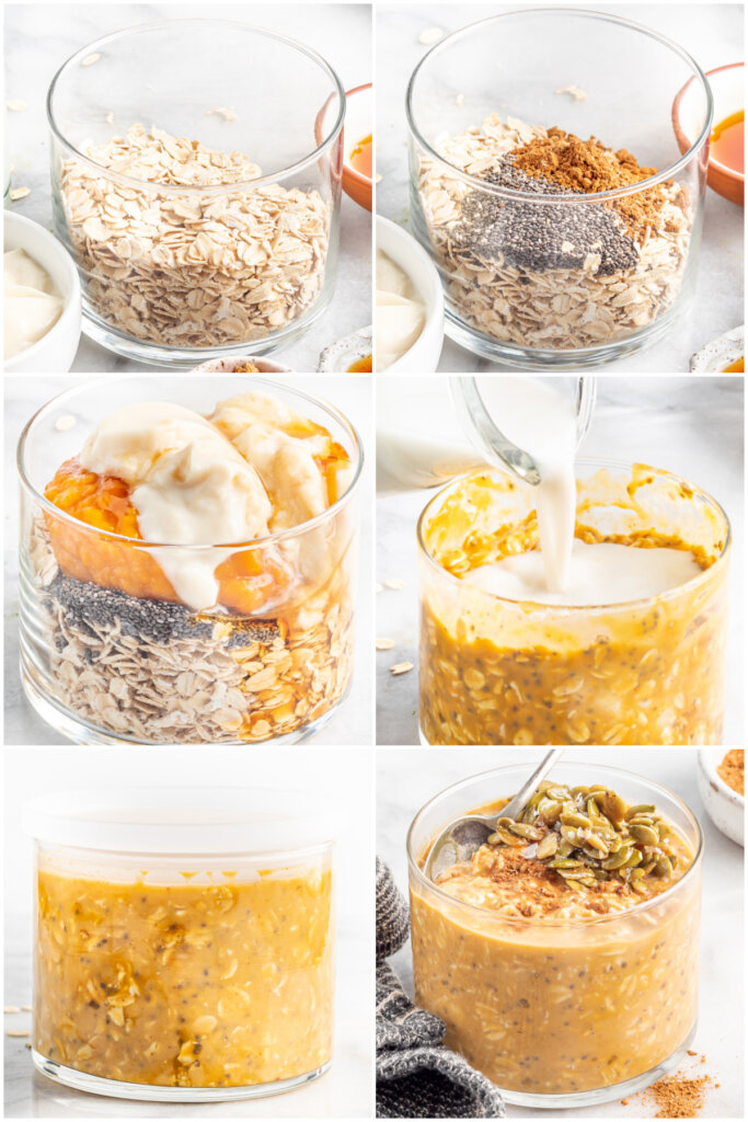 how to make pumpkin pie overnight oatmeal