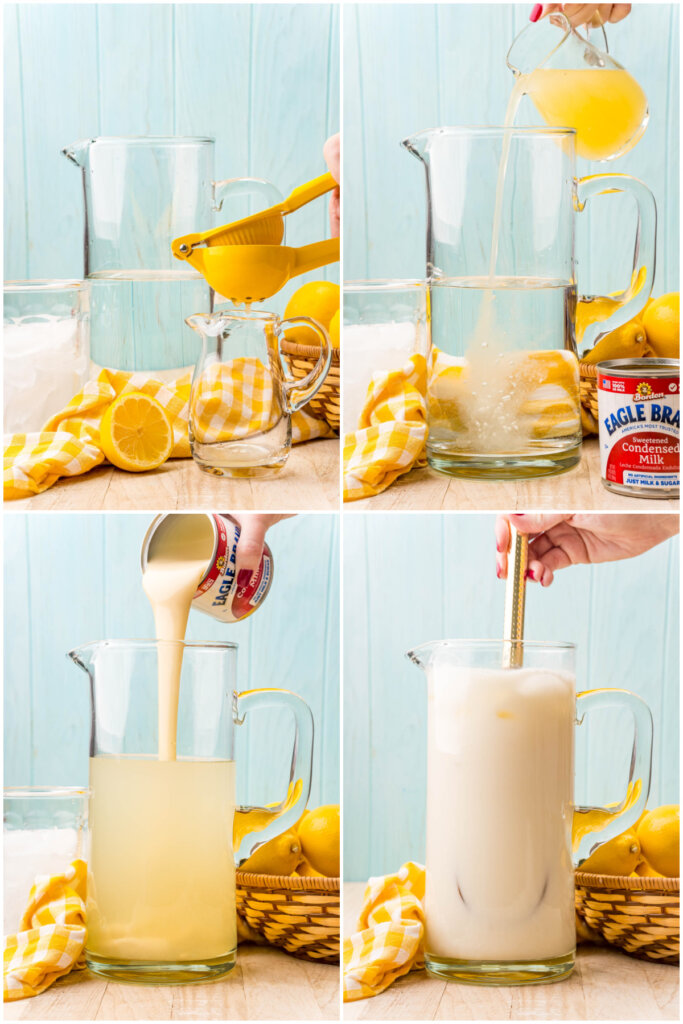 how to make creamy lemonade