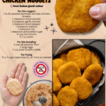homemade chicken nuggets facebook collage 1