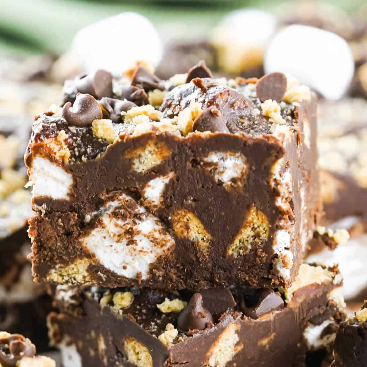 S'mores Fudge Love Bakes Good Cakes