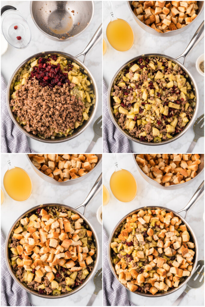 combining ingredients
