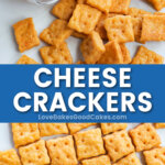 cheese crackers pin collage