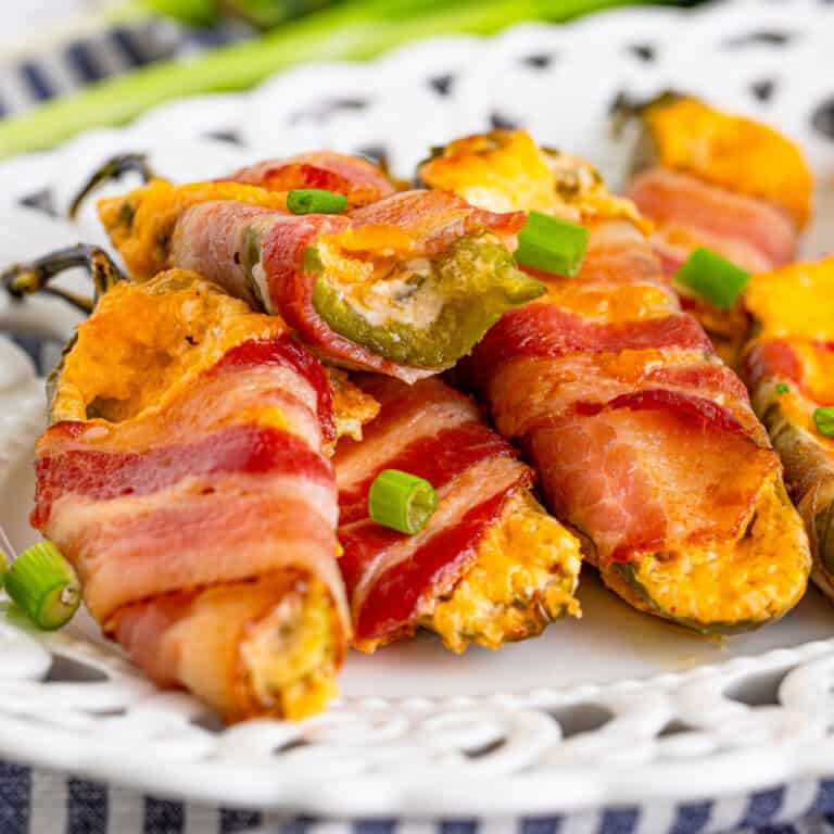 BaconWrapped Jalapeno Poppers Love Bakes Good Cakes