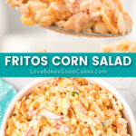 fritos corn salad pin collage