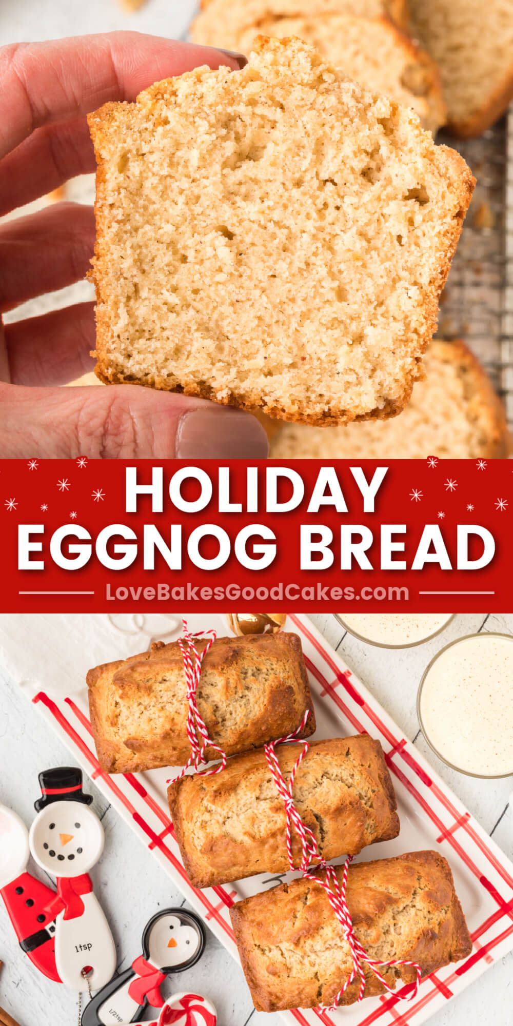Holiday Eggnog Bread Love Bakes Good Cakes