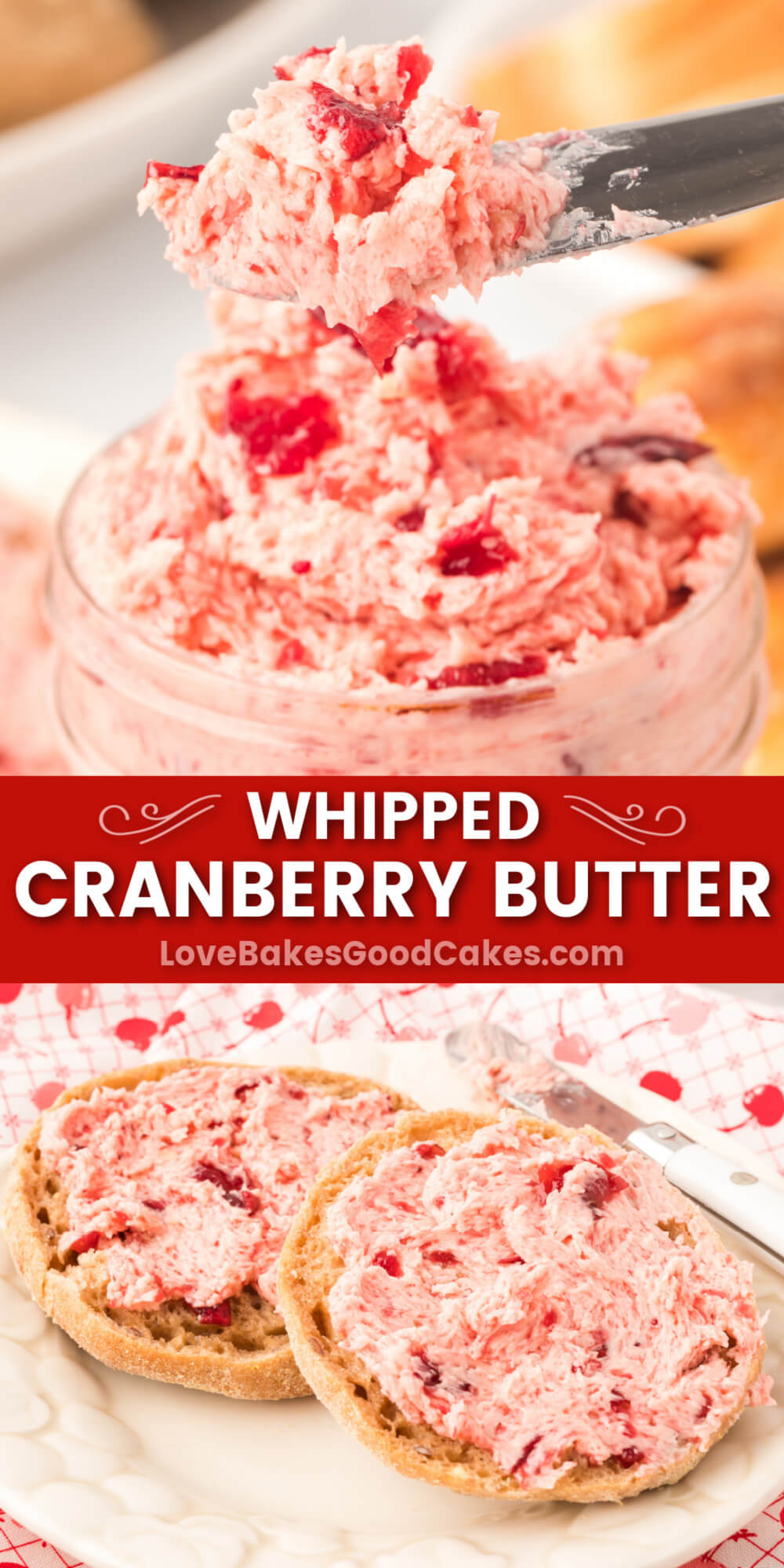 Whipped Cranberry Butter Love Bakes Good Cakes