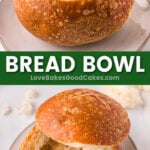 bread bowl pin collage