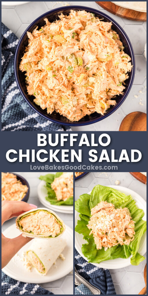 Buffalo Chicken Salad - Love Bakes Good Cakes