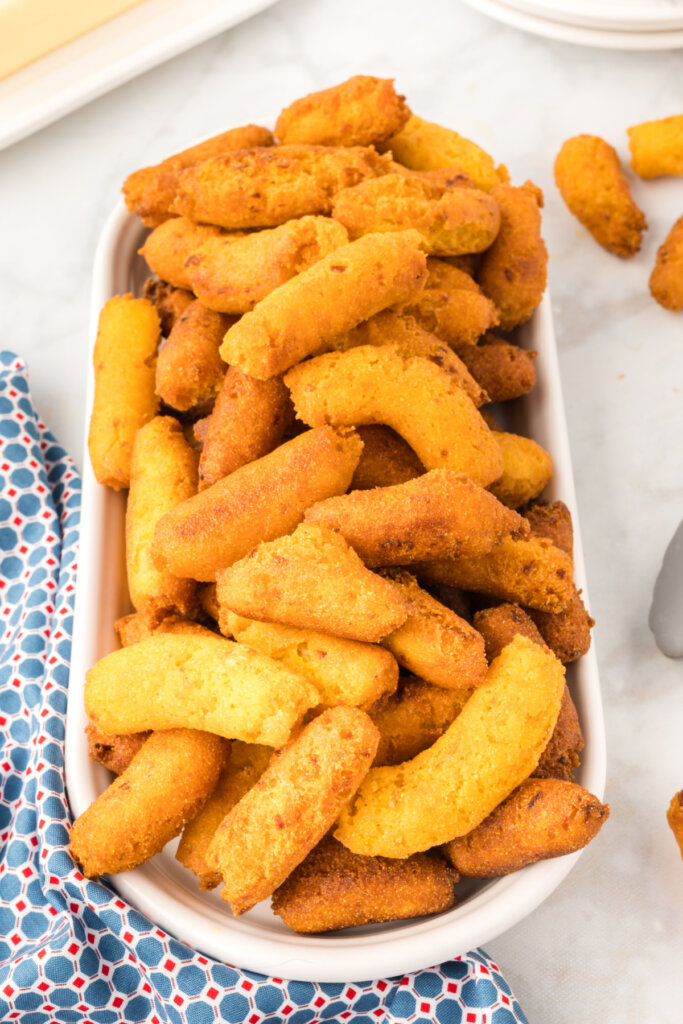 basket full of eastern nc hushpuppies