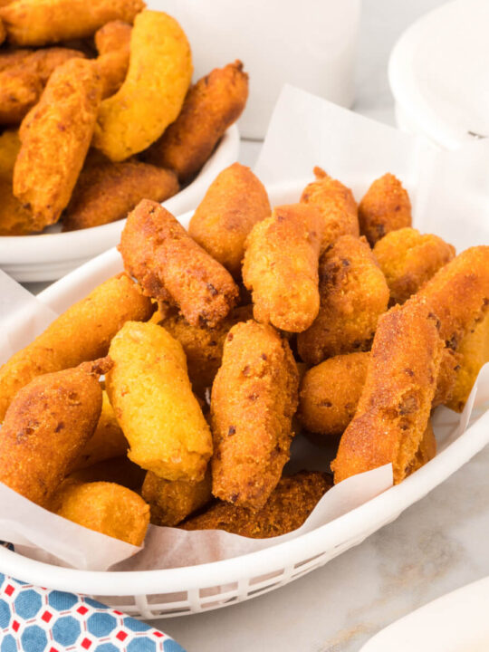 Eastern NC Hush Puppies - Love Bakes Good Cakes