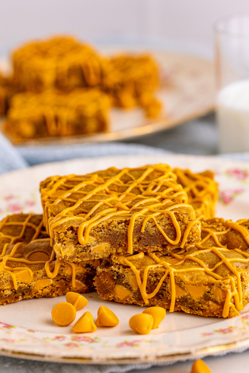 Butterscotch Blondies Love Bakes Good Cakes