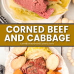 corned beef and cabbage pin collage