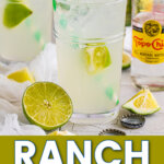 ranch water cocktail pin collage