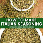 italian seasoning pin collage